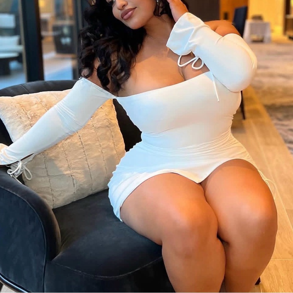 Becca Mini dress white (Baby Boo) - Picture 4 of 6